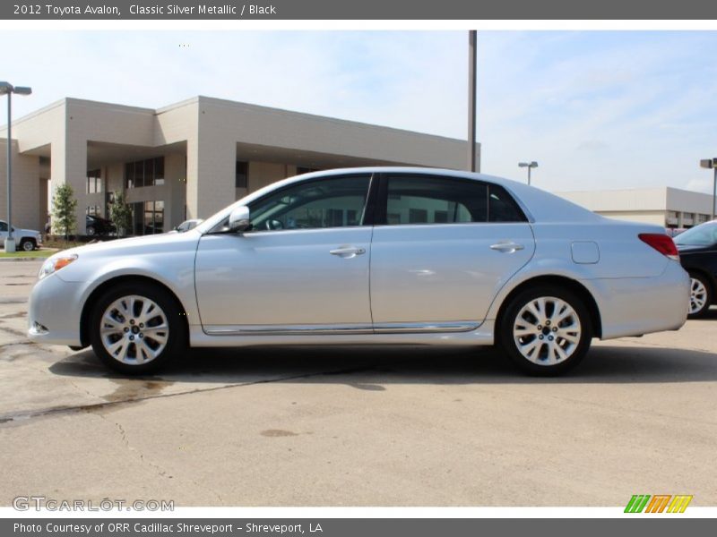 Classic Silver Metallic / Black 2012 Toyota Avalon