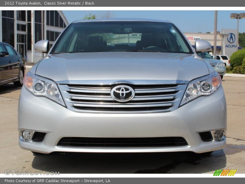 Classic Silver Metallic / Black 2012 Toyota Avalon