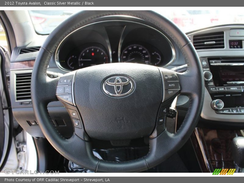 Classic Silver Metallic / Black 2012 Toyota Avalon