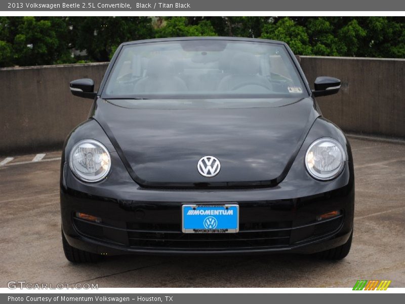 Black / Titan Black 2013 Volkswagen Beetle 2.5L Convertible