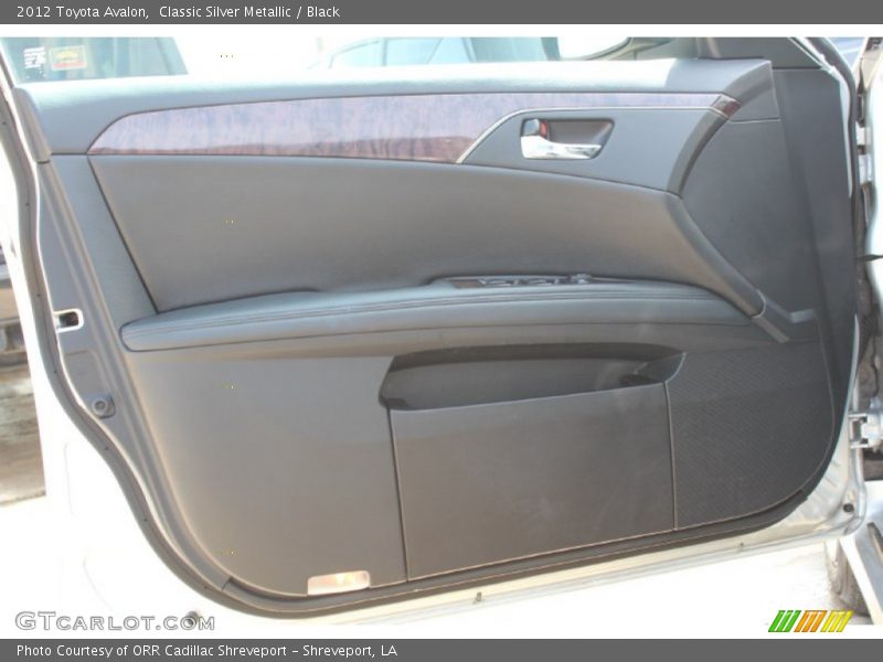Classic Silver Metallic / Black 2012 Toyota Avalon