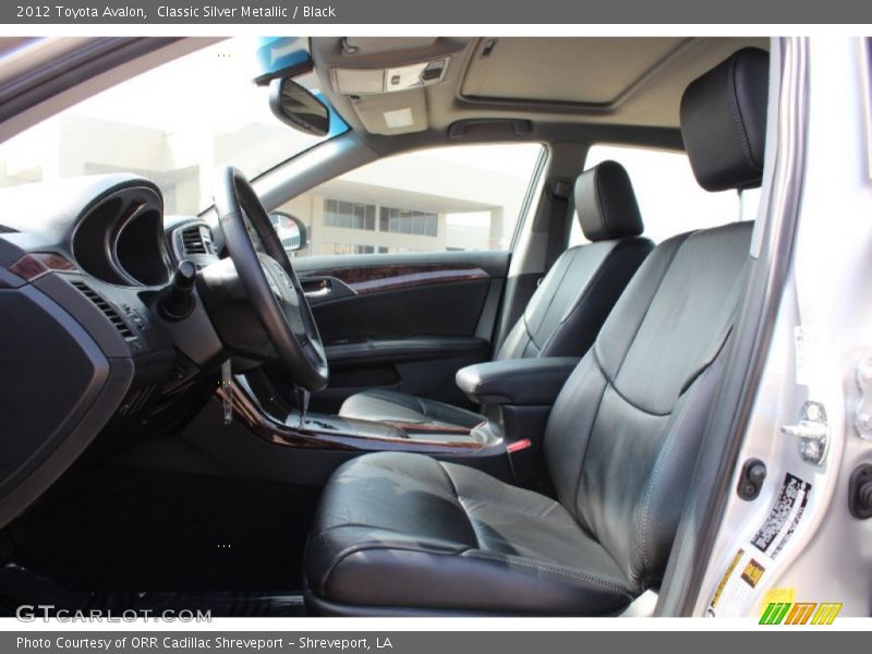 Classic Silver Metallic / Black 2012 Toyota Avalon
