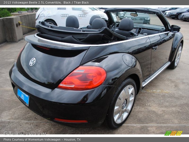 Black / Titan Black 2013 Volkswagen Beetle 2.5L Convertible