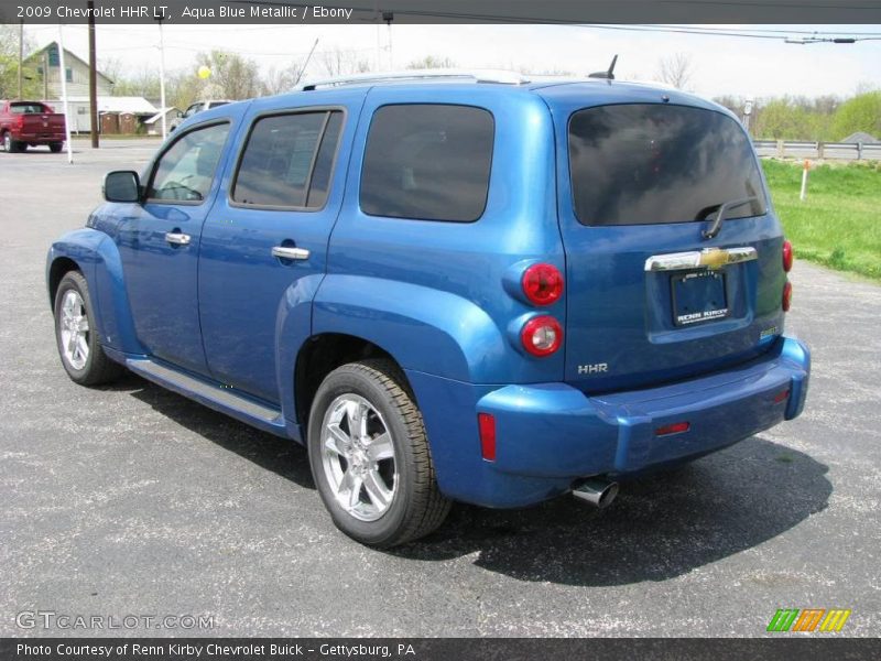 Aqua Blue Metallic / Ebony 2009 Chevrolet HHR LT