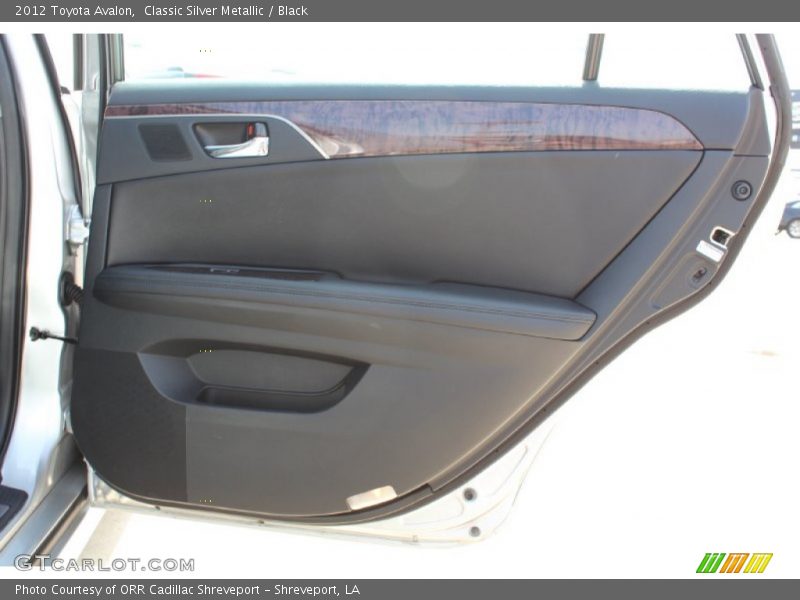 Classic Silver Metallic / Black 2012 Toyota Avalon