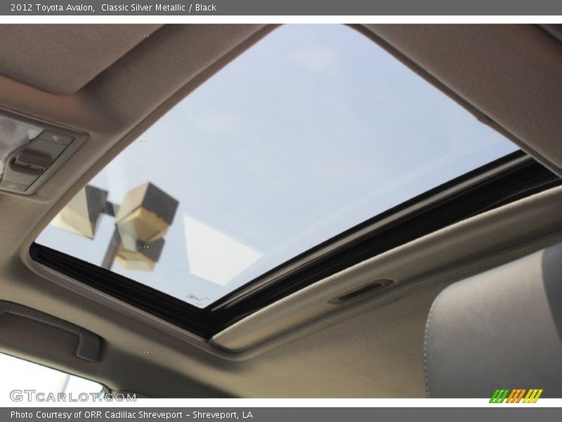Classic Silver Metallic / Black 2012 Toyota Avalon
