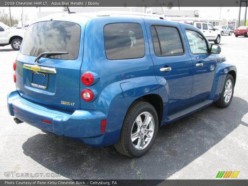 Aqua Blue Metallic / Ebony 2009 Chevrolet HHR LT