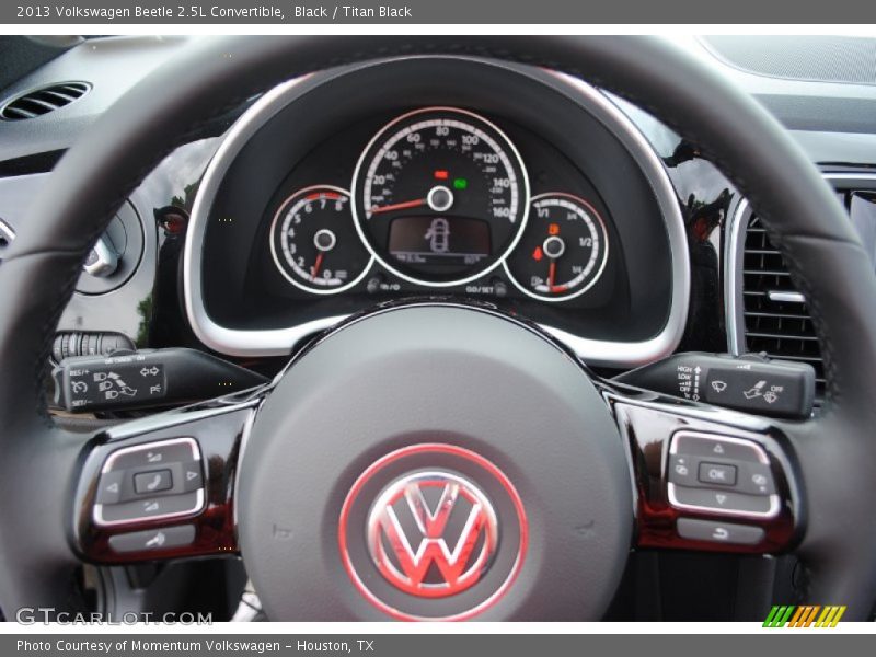 Black / Titan Black 2013 Volkswagen Beetle 2.5L Convertible