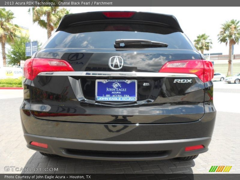 Crystal Black Pearl / Parchment 2013 Acura RDX Technology