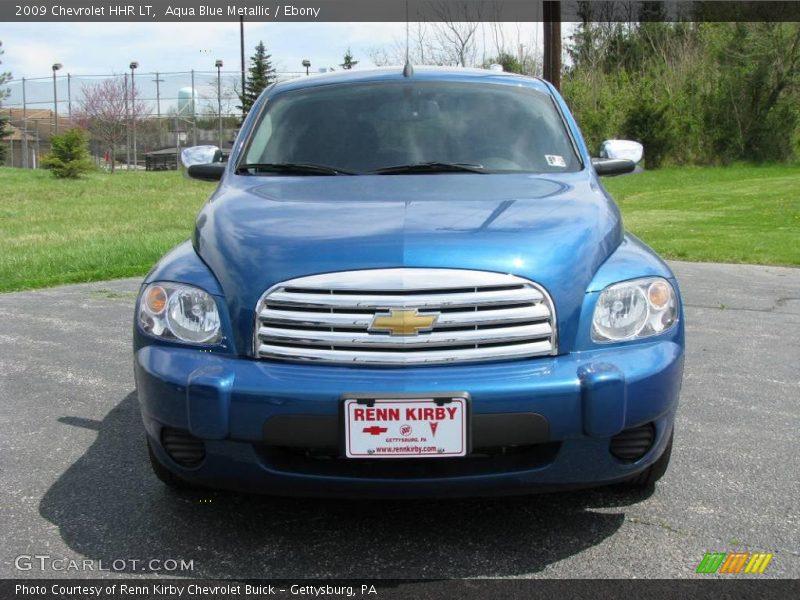 Aqua Blue Metallic / Ebony 2009 Chevrolet HHR LT