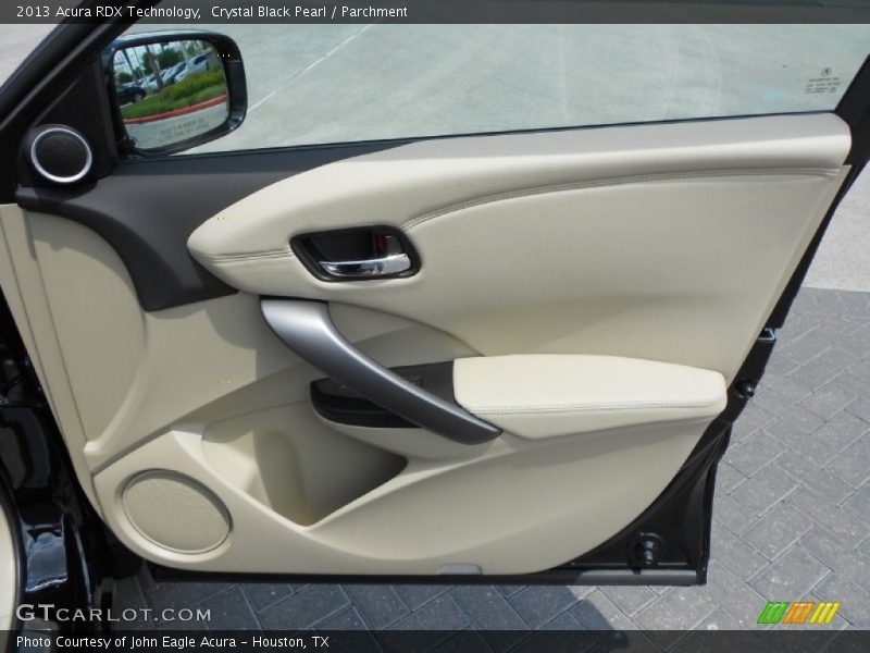 Crystal Black Pearl / Parchment 2013 Acura RDX Technology