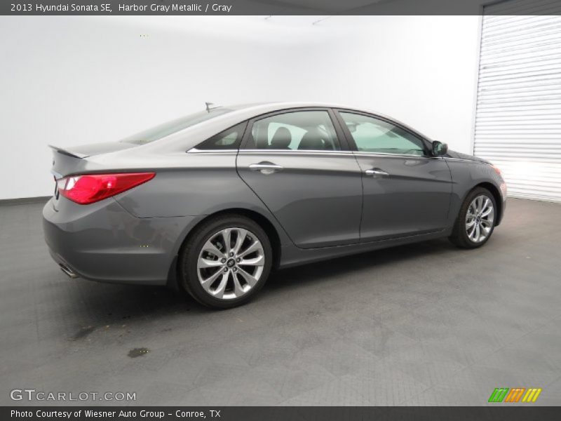 Harbor Gray Metallic / Gray 2013 Hyundai Sonata SE