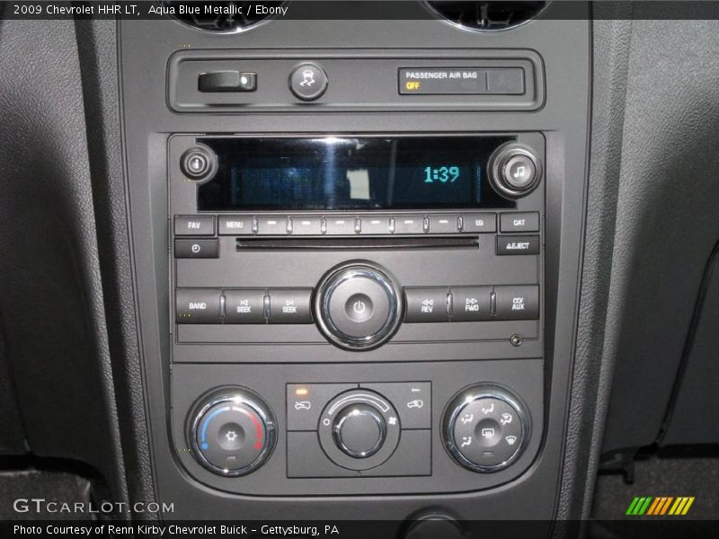 Aqua Blue Metallic / Ebony 2009 Chevrolet HHR LT