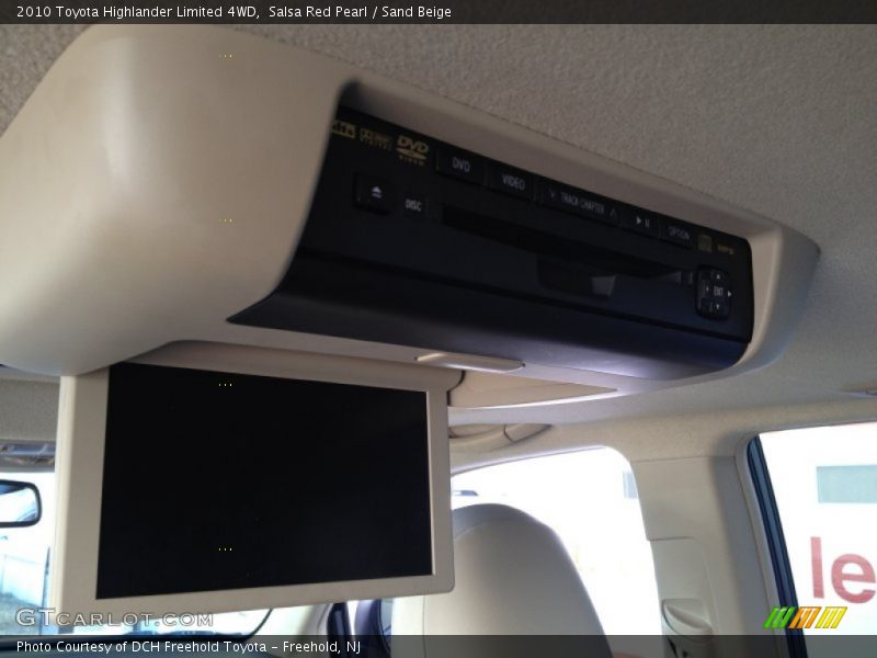 Salsa Red Pearl / Sand Beige 2010 Toyota Highlander Limited 4WD