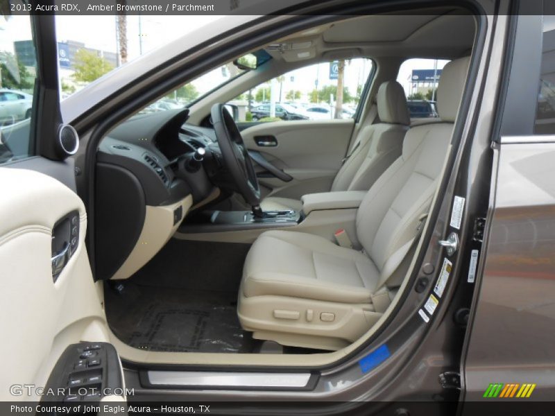 Amber Brownstone / Parchment 2013 Acura RDX