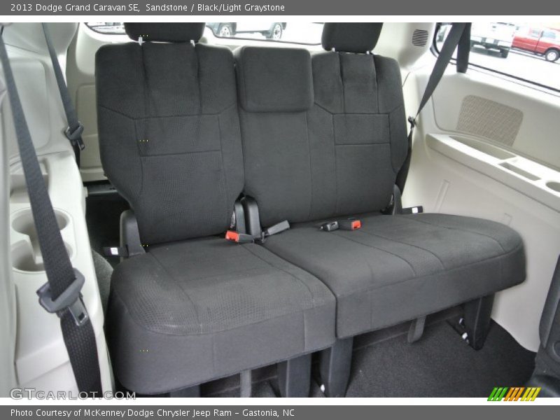 Sandstone / Black/Light Graystone 2013 Dodge Grand Caravan SE