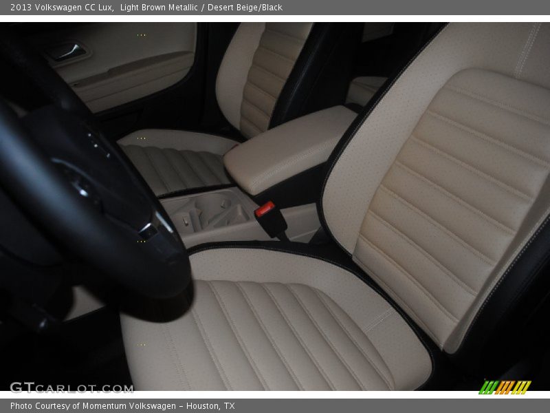 Light Brown Metallic / Desert Beige/Black 2013 Volkswagen CC Lux