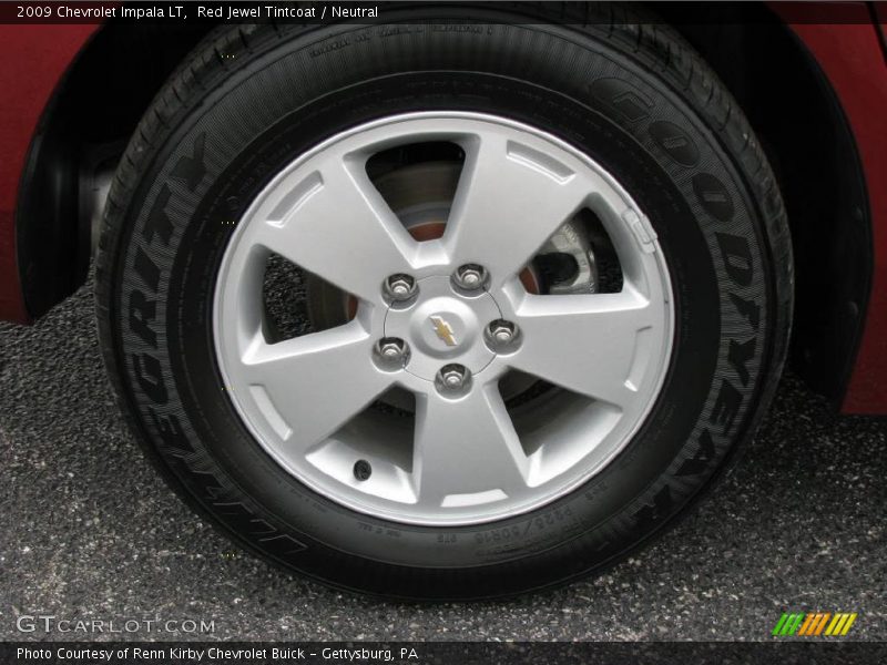 Red Jewel Tintcoat / Neutral 2009 Chevrolet Impala LT