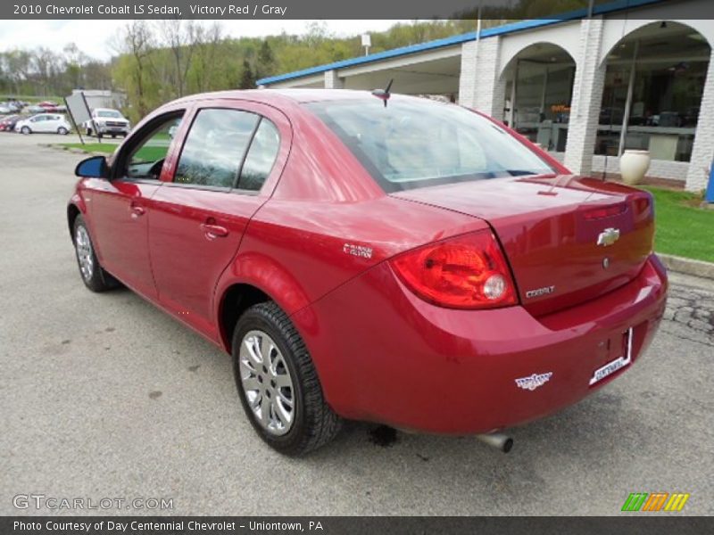 Victory Red / Gray 2010 Chevrolet Cobalt LS Sedan