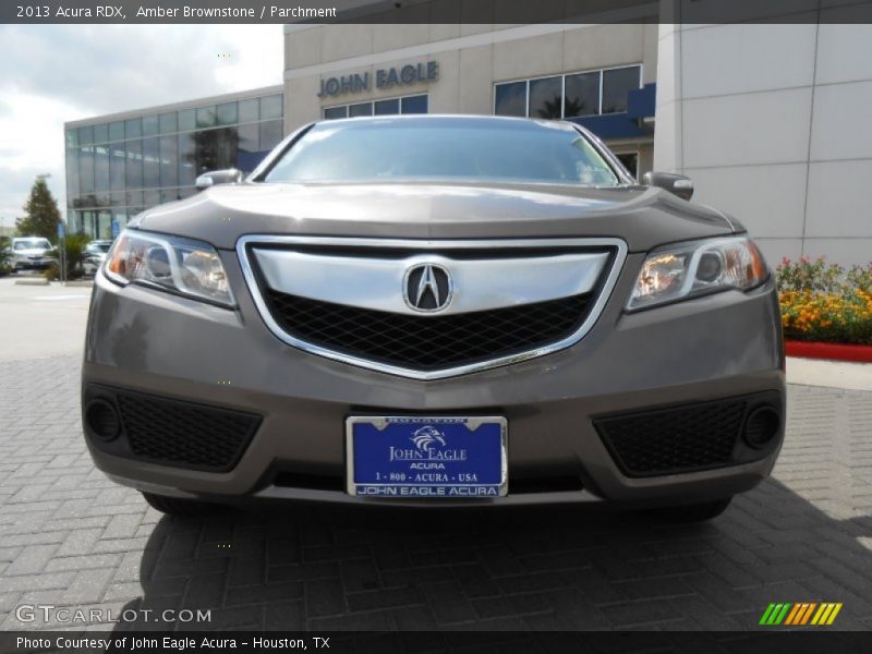 Amber Brownstone / Parchment 2013 Acura RDX