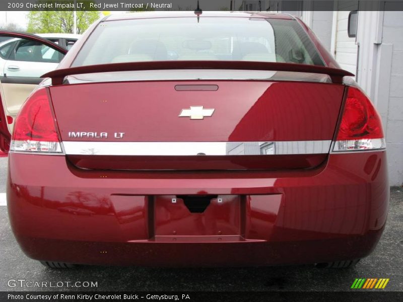 Red Jewel Tintcoat / Neutral 2009 Chevrolet Impala LT