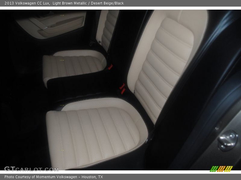 Light Brown Metallic / Desert Beige/Black 2013 Volkswagen CC Lux