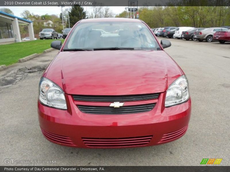 Victory Red / Gray 2010 Chevrolet Cobalt LS Sedan