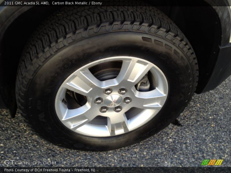 Carbon Black Metallic / Ebony 2011 GMC Acadia SL AWD