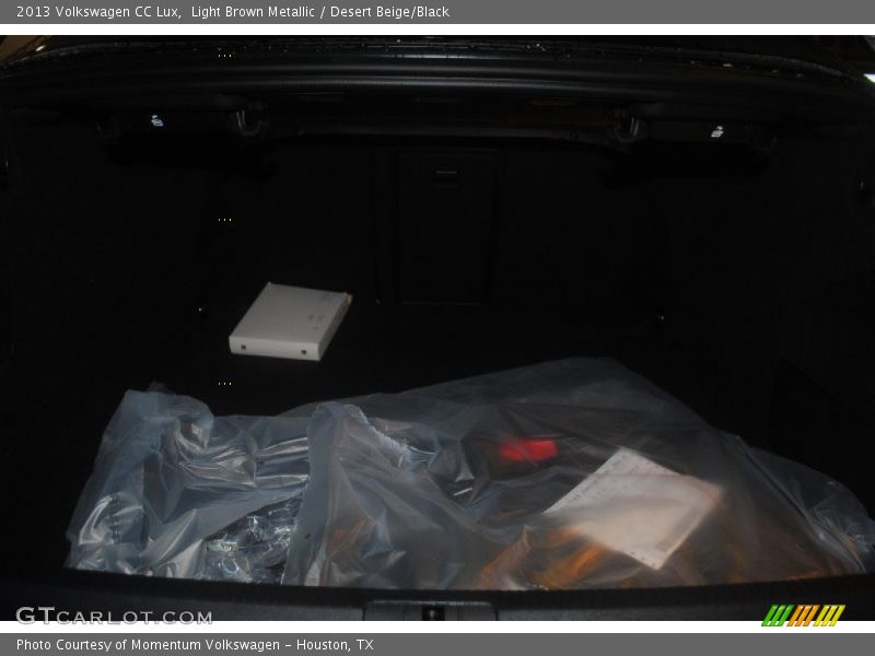 Light Brown Metallic / Desert Beige/Black 2013 Volkswagen CC Lux
