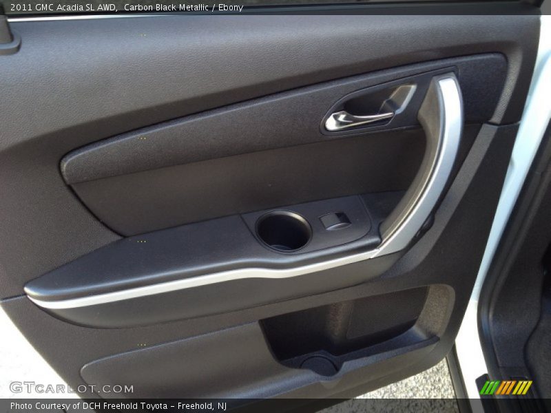 Carbon Black Metallic / Ebony 2011 GMC Acadia SL AWD