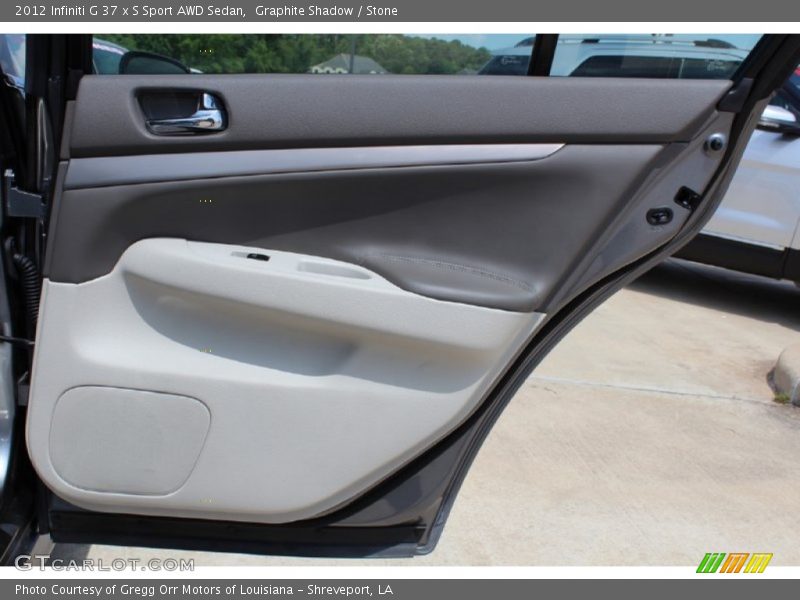 Graphite Shadow / Stone 2012 Infiniti G 37 x S Sport AWD Sedan