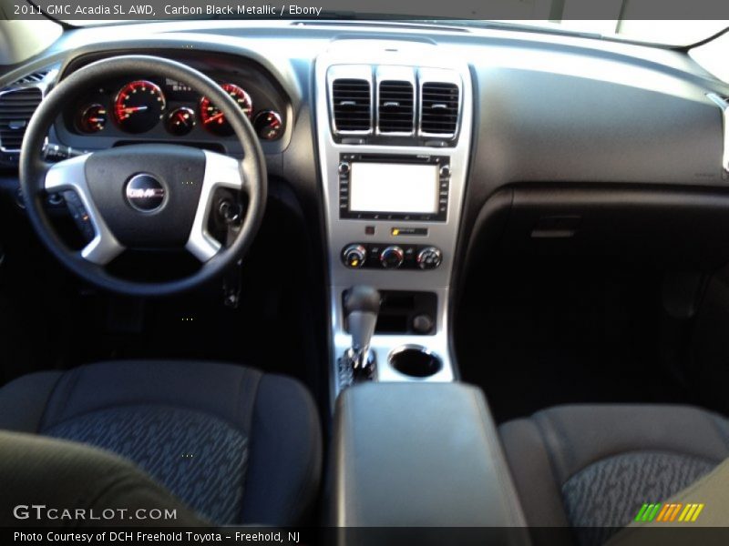 Carbon Black Metallic / Ebony 2011 GMC Acadia SL AWD