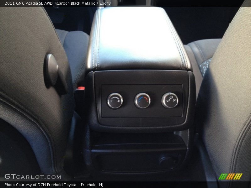 Carbon Black Metallic / Ebony 2011 GMC Acadia SL AWD