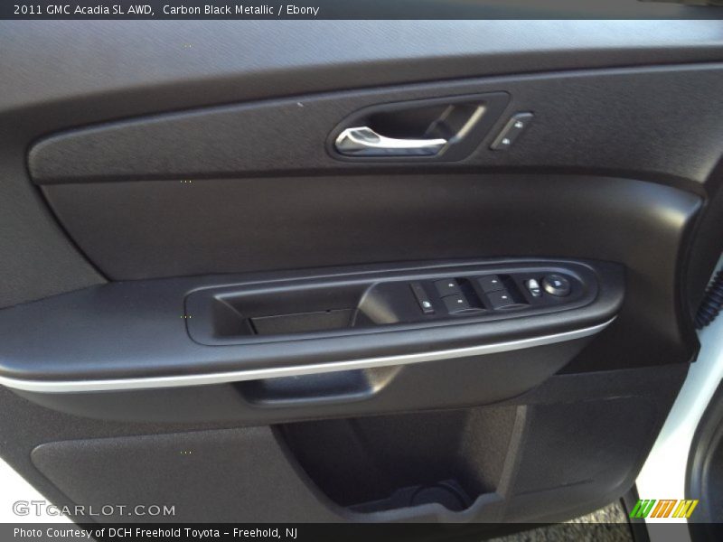 Carbon Black Metallic / Ebony 2011 GMC Acadia SL AWD