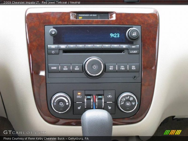 Red Jewel Tintcoat / Neutral 2009 Chevrolet Impala LT