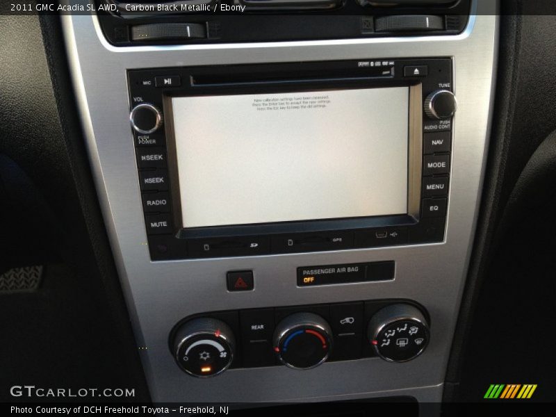 Carbon Black Metallic / Ebony 2011 GMC Acadia SL AWD