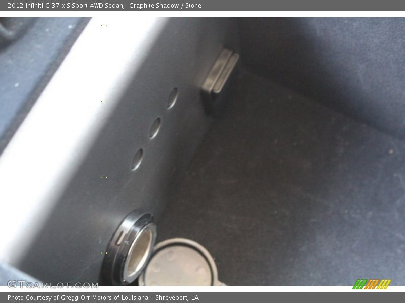 Graphite Shadow / Stone 2012 Infiniti G 37 x S Sport AWD Sedan