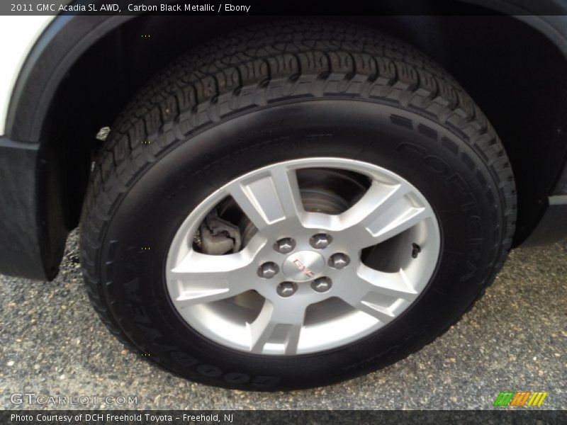Carbon Black Metallic / Ebony 2011 GMC Acadia SL AWD