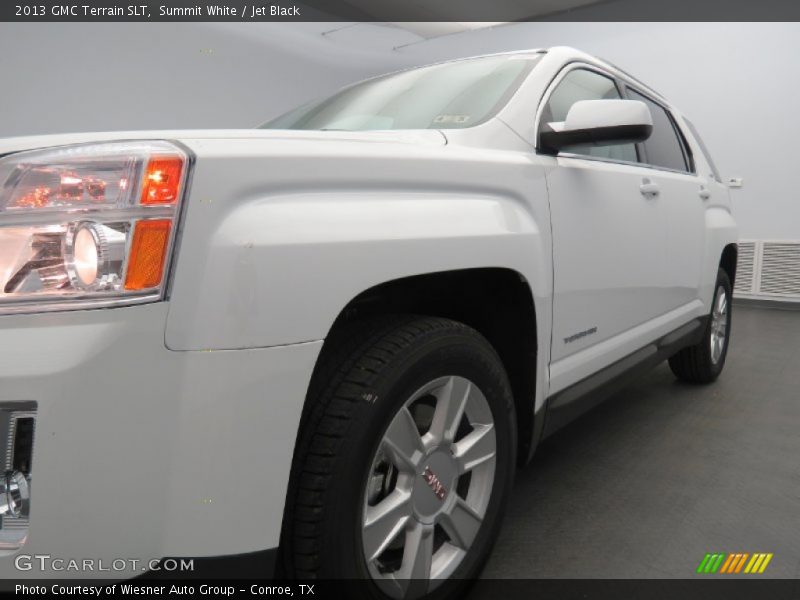 Summit White / Jet Black 2013 GMC Terrain SLT