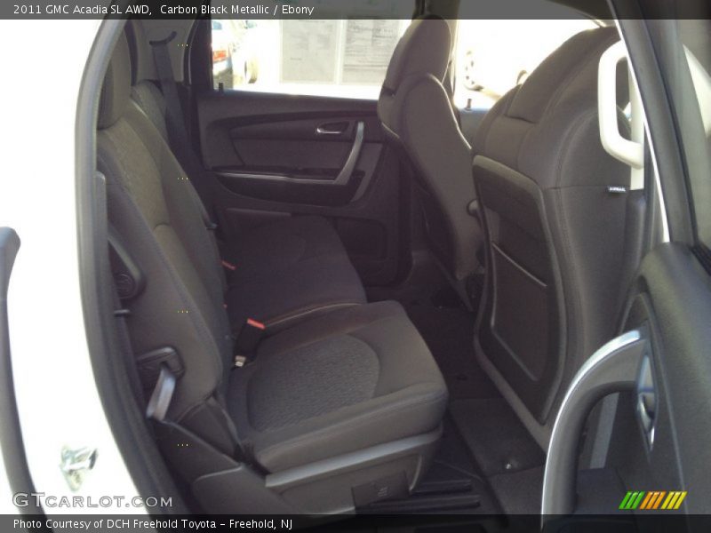 Carbon Black Metallic / Ebony 2011 GMC Acadia SL AWD