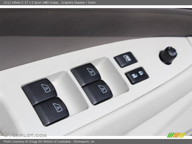 Graphite Shadow / Stone 2012 Infiniti G 37 x S Sport AWD Sedan