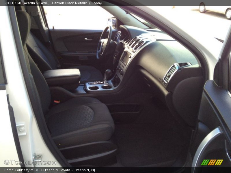 Carbon Black Metallic / Ebony 2011 GMC Acadia SL AWD