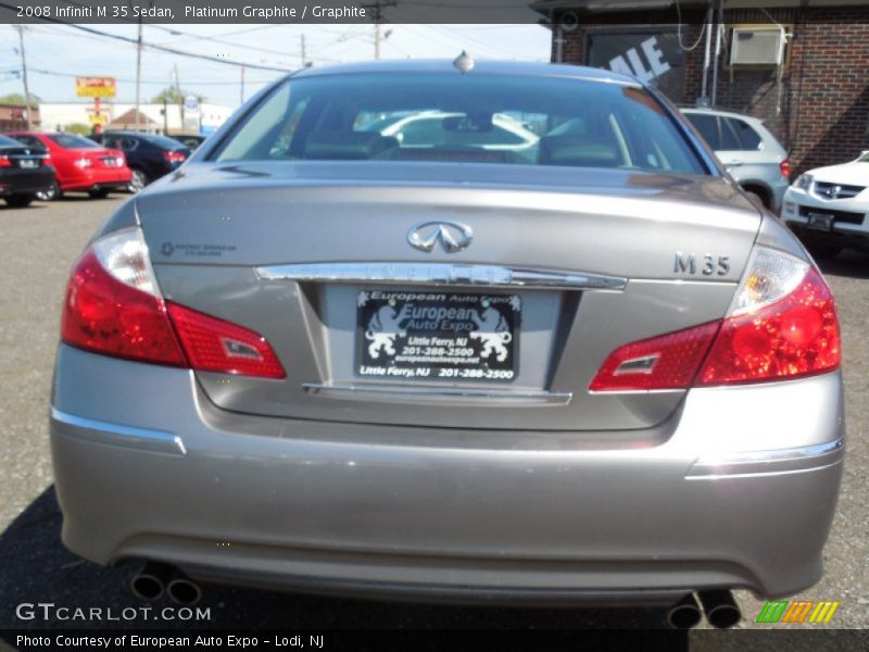 Platinum Graphite / Graphite 2008 Infiniti M 35 Sedan