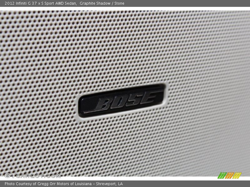 Graphite Shadow / Stone 2012 Infiniti G 37 x S Sport AWD Sedan
