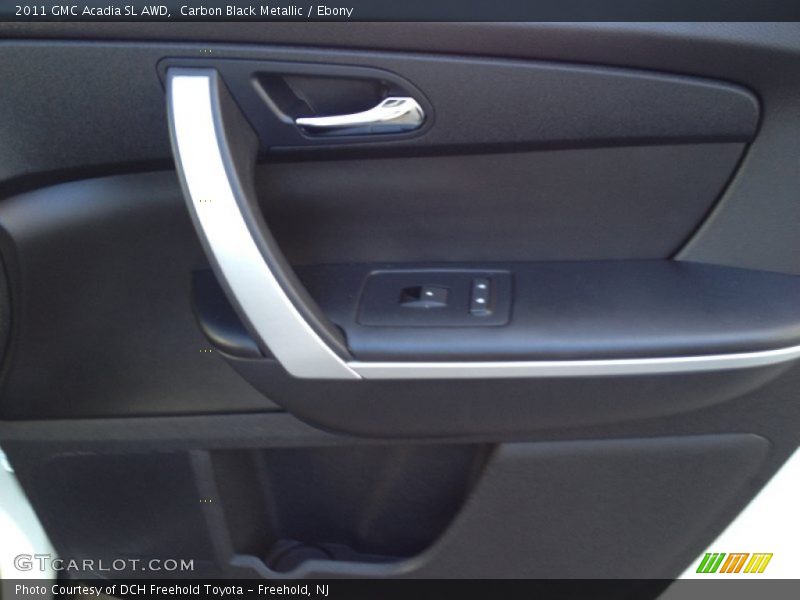 Carbon Black Metallic / Ebony 2011 GMC Acadia SL AWD