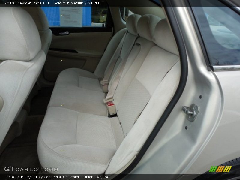 Gold Mist Metallic / Neutral 2010 Chevrolet Impala LT