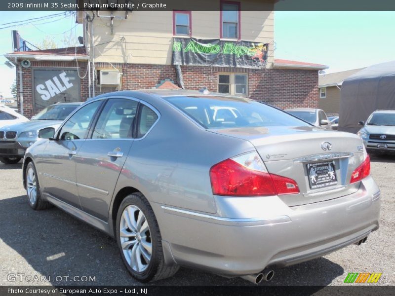 Platinum Graphite / Graphite 2008 Infiniti M 35 Sedan