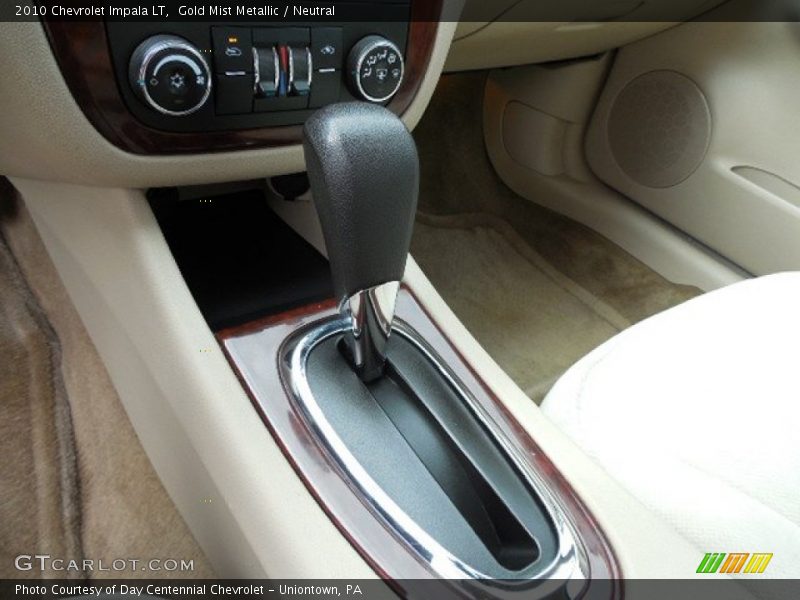 Gold Mist Metallic / Neutral 2010 Chevrolet Impala LT