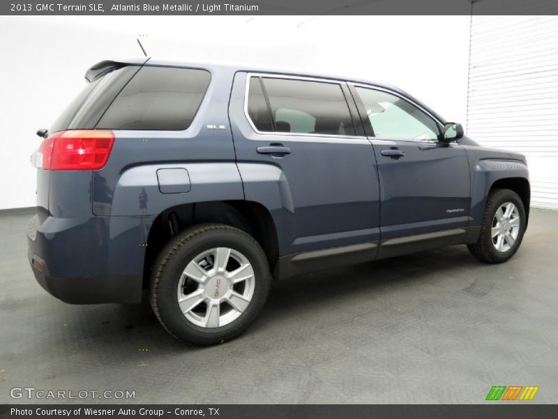 Atlantis Blue Metallic / Light Titanium 2013 GMC Terrain SLE