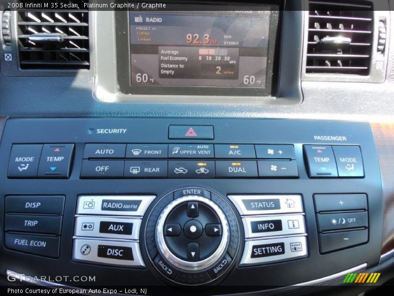 Platinum Graphite / Graphite 2008 Infiniti M 35 Sedan